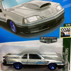 【Walmart限定 ザマック】☆ホットウィール☆ 1988 フォード プロ　ストリート　サンダーバード ZAMAC Hot Wheels