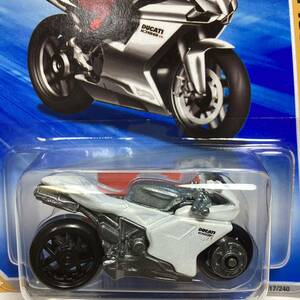 ☆ホットウィール☆ ドゥカティ 1098R 白 Hot Wheels 