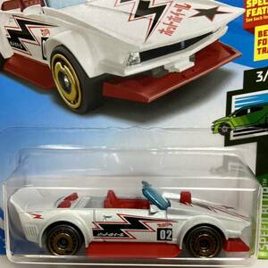 ☆ホットウィール☆ トラック　マンガ　白　Hot Wheels 