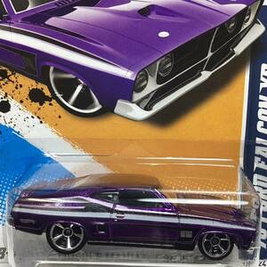 ☆ホットウィール☆ '73 フォード　ファルコン　XB 紫　Hot Wheels 