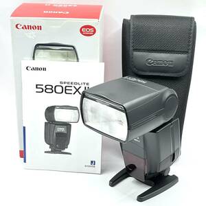 ★美品★キヤノン Canon SPEEDLITE スピードライト 580 EX II ★元箱付属★ L773#754