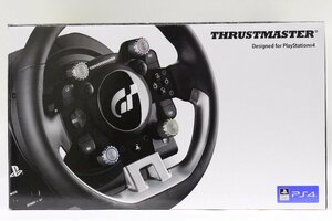 ●1円～ THRUSTMASTER/スラストマスター ◎ [T-GT] ステアリングコントローラー/ハンコン PS4 ◎ A-#4302