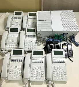 ★NTT東日本 ビジネスフォン まとめ売り 主装置 N1M-ME-(E1) 電話機 A1-(18)STEL-(2)(W) 他 通信機器 オフィス 卸 11.55kg★