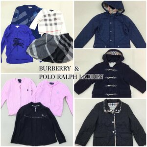 ■BURBERRY＆POLO RALPH LAUREN バーバリー ラルフローレン キッズ ベイビー サイズMIX アウター コート トップス シャツ カーディガン■