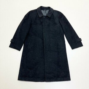 ●Kinloch Anderson キンロックアンダーソン コート アウター 比翼 秋冬 カシミヤ100% 日本製 グレー系 サイズM メンズ 1.21kg●