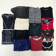 ●BURBERRY/LONDON/BLUE LABEL バーバリー 13点 サイズMIX スカート キュロット トップス ワンピース 等 レディース 卸 現状品 2.58kg●_画像1