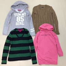 ■TOMMY HILFIGER/GIRL/JEANS まとめ売り 15点 ジャケット パーカー シャツ サイズMIX トミーヒルフィガー 中古卸■_画像4