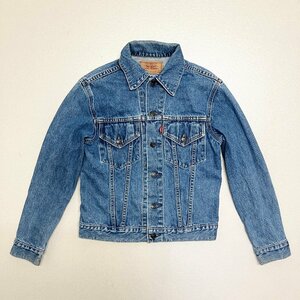 ●Levi's リーバイス デニムジャケット Gジャン 70505 70505-02 4th スモールe 小パッチ 綿100% ブルー系 サイズ36 メンズ 0.73㎏●