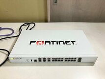 ★通電確認済み FORTINET FORTIGATE-100E FG-100E フォーティネット ファイアウォール UTM 周辺機器 3.4kg★_画像1