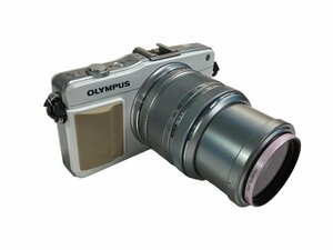 ★OLYMPUS PEN Mini E-PM2 デジタルカメラ 一眼レフカメラ ミラーレス一眼 ホワイト ジャンク品0.30kg★