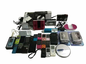 ★オーディオ 音楽プレイヤー他 WALKMAN/CD/MD/カセット/デジタルミュージック/ラジオ/ボイス他 大量まとめて SONY他 ジャンク4.55kg★