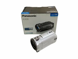 ★Panasonic HC-W870M HDビデオカメラ デジタルハイビジョンビデオカメラ ホワイト ワイプ撮り 2015年 50倍ズーム ジャンク品0.65kg★