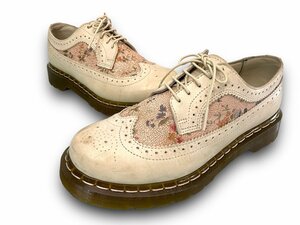 □Dr.Martens∥ドクターマーチン　花柄ローファー　AW006　SIZE:UK6（25㎝相当）キズ汚れあり　中古品【現状品】□