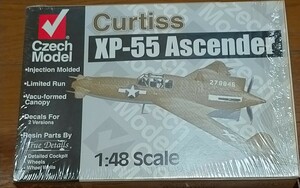 チェコモデル 1/48 カーチス XP-55 アセンダー カ陸軍 プラモデル