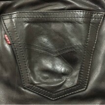 AERO LEATHERSエアロレザー☆レザーパンツ32ステアハイド☆黒ブラックメンズライディングパンツライダースパンツ本革パンツツーリング_画像9