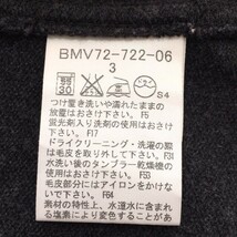 BURBERRY BLACK LABEL 3ジップアップパーカーファー付きパーカー三陽商会正規品メンズバーバリーブラックレーベル ラビットファー グレー_画像7