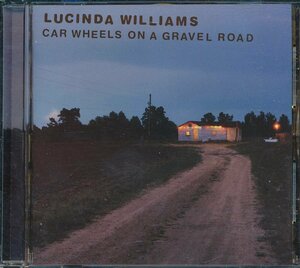 90年洋楽┃ルシンダ・ウィリアムス│Lucinda Williams┃Car Wheels On A Gravel Road┃Mercury314-558-338-2│1998年┃管理7527