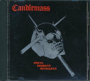 洋楽輸入盤┃キャンドルマス│Candlemass┃エピカス・ドゥーミカス・メタリカス┃Black DragonLD-19882-2│年┃管理7330