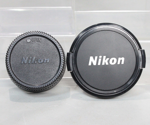 1115153 【良品 ニコン】 Nikon 62mm レンズキャップ＆ LF-1 レンズリアキャップ