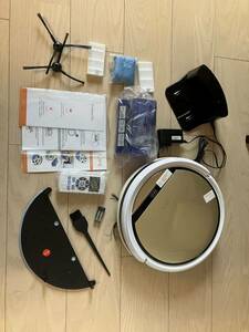 中古 掃除機 V5S Pro ILIFE アイライフ ホワイト 動作品 ロボット掃除機 ブラシレス吸引口 掃除ロボット 超薄型 静音設計 衝突防止 水拭き