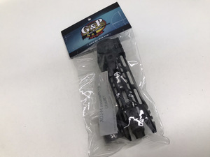 【G&P 8インチ ファントム M-LOK RAS　ハンドガード　マルイ・KSC等M4シリーズ用　MLK004C】