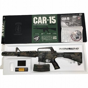 ☆★東京マルイ　CAR-15　ALL迷彩カスタム　Tコネクター/ディーンズコネクター　サプレッサーカスタム　電動ガン★☆