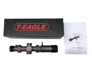 ■［T-EAGLE］ ER 1.2×6×24 IR ライフルスコープ ワンピースマウント付き ■