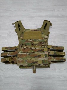 TMC Crye Precisionタイプ JPC プレートキャリア ダミープレートセット マルチカム 実物生地使用 チェストリグ multicam