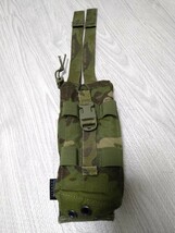 TMC ラジオポーチ マルチカムトロピック 実物生地 prc152 他目的ポーチ 外部ソース ボンベ 収納(FFI crye TRU-SPEC)_画像1