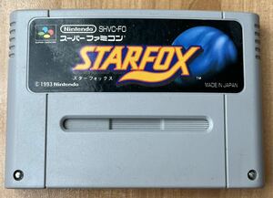◇スターフォックス スーパーファミコン 中古 SFC ソフト カセット 日本製 任天堂 1993 スーファミ STAR FOX