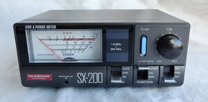 SX-200 ダイアモンドHF～200MHz SWR＆パワー計