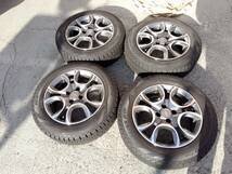 即決！フィアット　パンダ　ABE SHOKAI MAK TORINO　6Jx15+35 98-4H　スタッドレス　PIRELLI ICEASIMMETRICO PLUS 175/65R15 4本セット_画像1