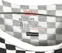 supreme × hanes　Tシャツ　メンズファッション　肩幅約60㎝　着丈約70㎝　袖丈約19cm　　　　JTB-151_画像2