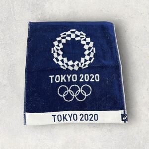 新品 アシックスasics 東京2020 オリンピック ビックエンブレム ジャガードハンドタオル【a25】