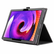 N-one Npad Pro ケース N-one Npad Pro タブレット用 ケース 10.4インチ カバー 手帳型 傷防止 高級PUレザー 耐衝撃 保護ケース ブラック_画像4