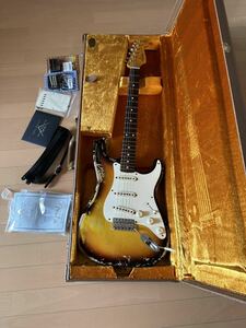 Fender Custom Shop 1959 Stratocaster Heavy Relic Aged 3-Tone Sunburst 最終値下げ