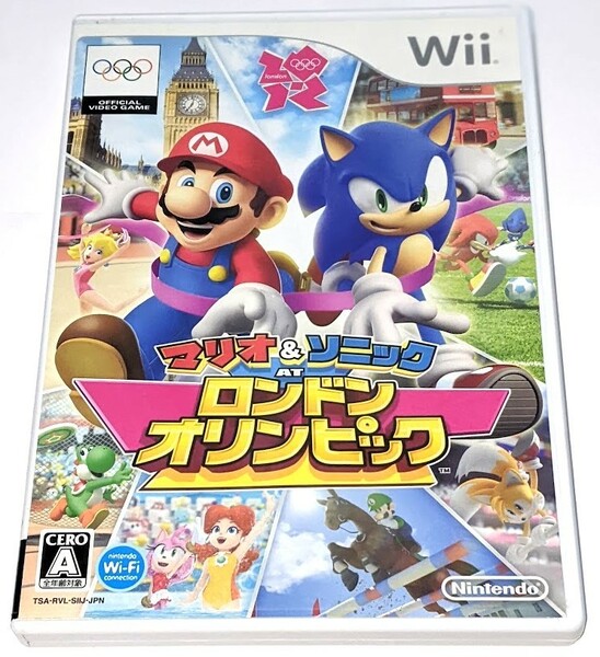 Wiiソフト　マリオ&ソニック AT ロンドンオリンピック（中古）