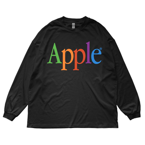 XL ロンティーロンTロングスリーブアップルTシャツAPPLE長袖 野村訓市