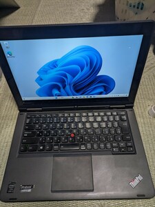 【1円～】Lenovo ThinkPad X1 YOGA UltraBook 12.5型タッチパネル Core-i3 4GBメモリー 1TBストレージ Windows11 MSOffice2021 Webカメラ