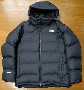 美品/清潔★肉厚パンパン暖★人気ビレイヤーパーカダウンジャケットTHE NORTH FACE★ND91301シームレスSUMMIT SERIES【M】(L位)黒ブラック