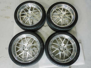 ELFORD Celestial セレスティアル 24x10.0J P.C.D 150-5H インセット +41.5 ランドクルーザー200 ZX 305/35R24 タイヤ付き4本セット