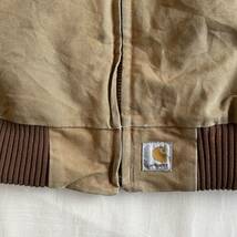 80s Carhartt サンタフェ ジャケット XXL USA製 ビンテージ ワーク ダック カバーオール カーハート デトロイト 90s_画像6