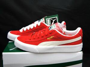 SALE！【新品】US10 28cm PUMA SKATEBOARDING プーマ スケートボーディング SUEDE VULC スエード バルク RED/WHITE 国内正規品