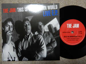 The Jam-This Is The Modern World Live E.P.★4曲入りEP/Paul Weller/Style Council/Mods