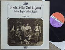 CSN&Y-Deja Vu★仏Orig.色違い白カヴァー盤/Neil Young/Stephen Stills/David Crosby/Graham Nash/Buffalo Springfield/The Byrds/Hollies_画像1