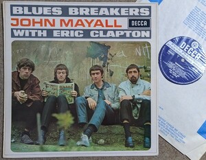 Bluesbreakers-John Mayall With Eric Clapton★英Orig.オープンDeccaラベ盤/マト1