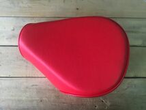 ホンダ カブ スーパーカブ シート 赤 一人用 C100 C102 CM91 C50 C65 C70 C90 旧車 cub seat red vela_parts 0153_画像2