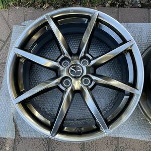 ■超美品 マツダ純正 MAZDA ROADSTER RF 17インチ アルミホイール 4本セット 17inch 7J +45 4穴 PCD 100 ND ロードスター