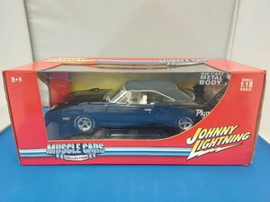 ★JOHNNY LIGHTNING 1970 Plymouth Superbird/プリムス・スーパーバード 1/18スケール MUSCLE CARS COLLECTION ダイキャスト road runner★