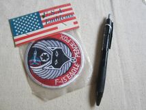 ビンテージ ミリタリー F-15 EAGLE PEACE FOX イーグル ピース フォックス アメリカ空軍 ワッペン/パッチ カスタム 米国 古着 150_画像5